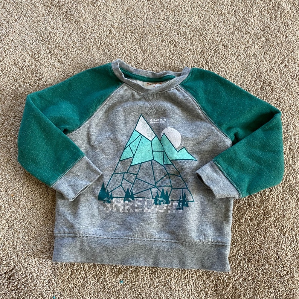 Boys Sweatshirt 3T. Cat & Jack